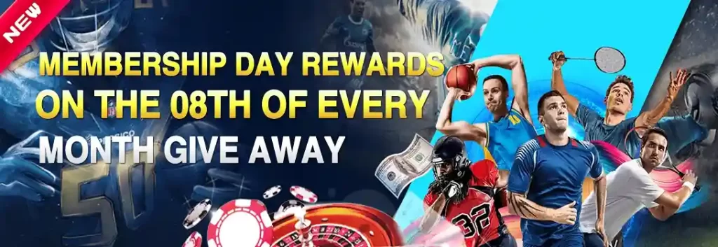 WINLOT membership day rewards promotion for online casino players